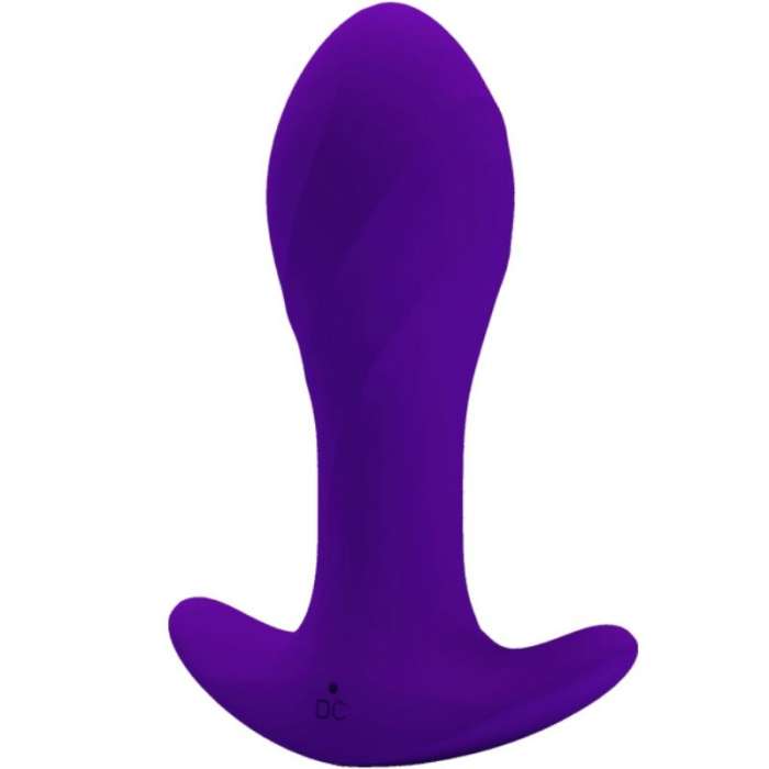 PRETTY LOVE PLUG COM VIBRADOR ANAL - LILAS