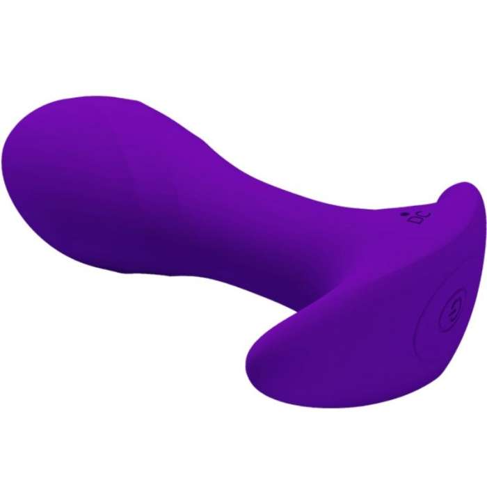 PRETTY LOVE PLUG COM VIBRADOR ANAL - LILAS