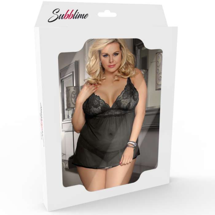 BODY - SUBBLIME FETISH CURTO SLEEVE PELUCHE  QUEEN PLUS