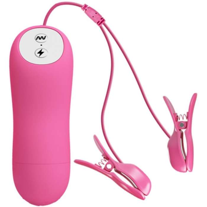 ONDA ROMÂNTICA VIBRANTE E CHOQUE ELÉTRICO BICOS DE BICO FUCHSIA