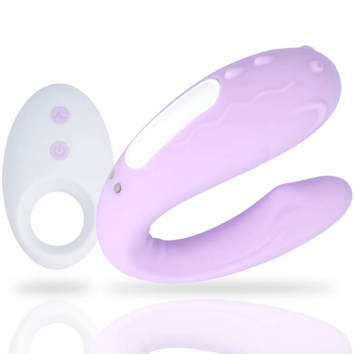 VIBRADOR PARA CASAL COM CONTROLE REMOTO  - MIA RIN