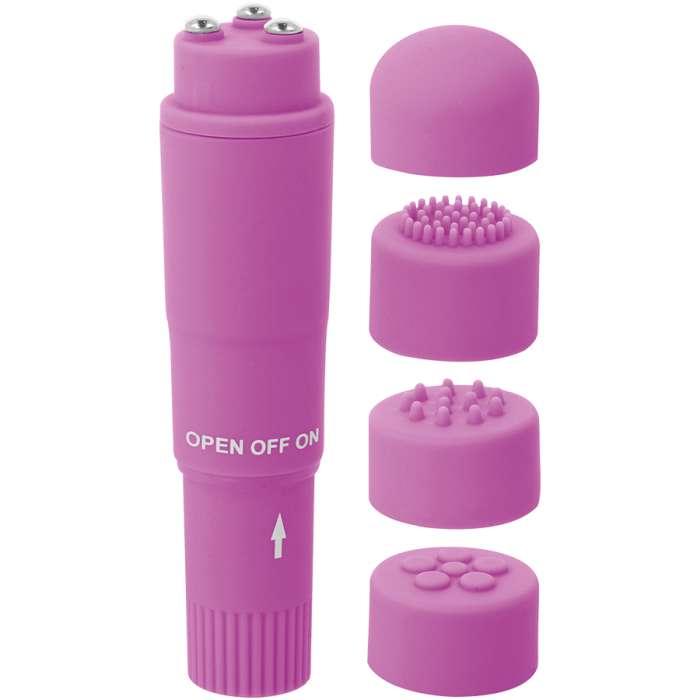 MASSAGEADOR COM VIBRAÇÃO - GLOSSY