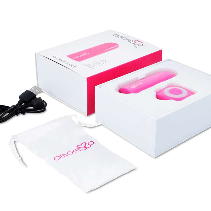 VIBRADOR COM CONTROLE REMOTO - AMORESSA NIX