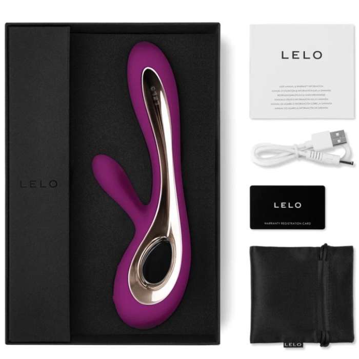 ESTIMULADOR DE CLITORIS E PONTO G - LELO SORAYA 2