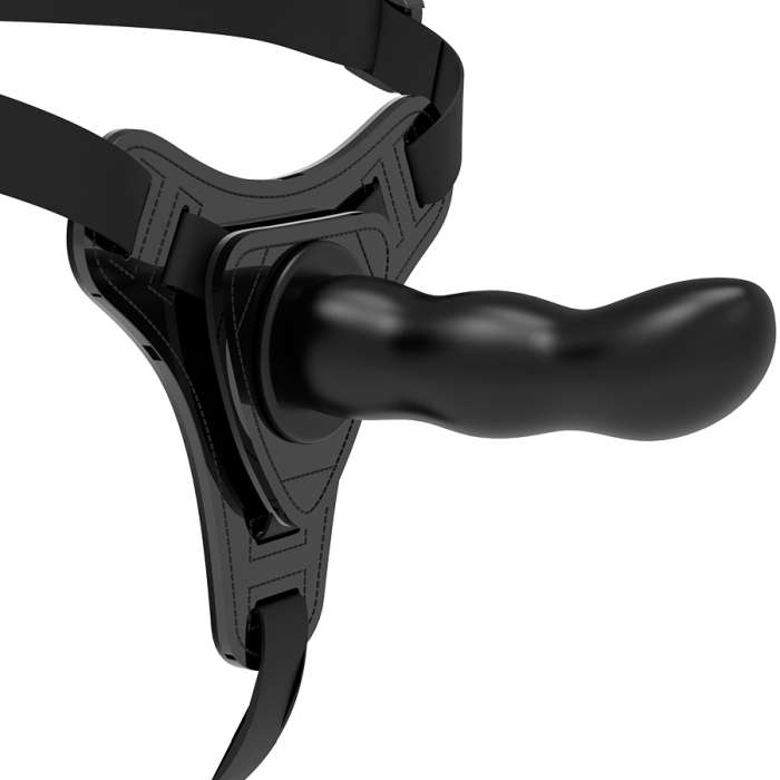 ARNÊS COM DILDO  - G-SPOT FETISH SUBMISSIVE HARNESS 16CM