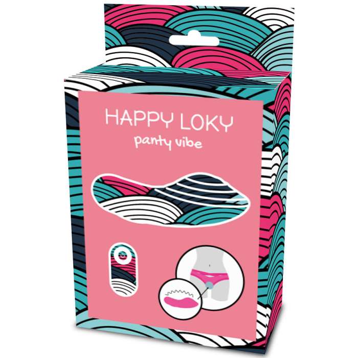 MASSAGEADOR COM VIBRAÇÃO - HAPPY LOKY PANTY VIBE