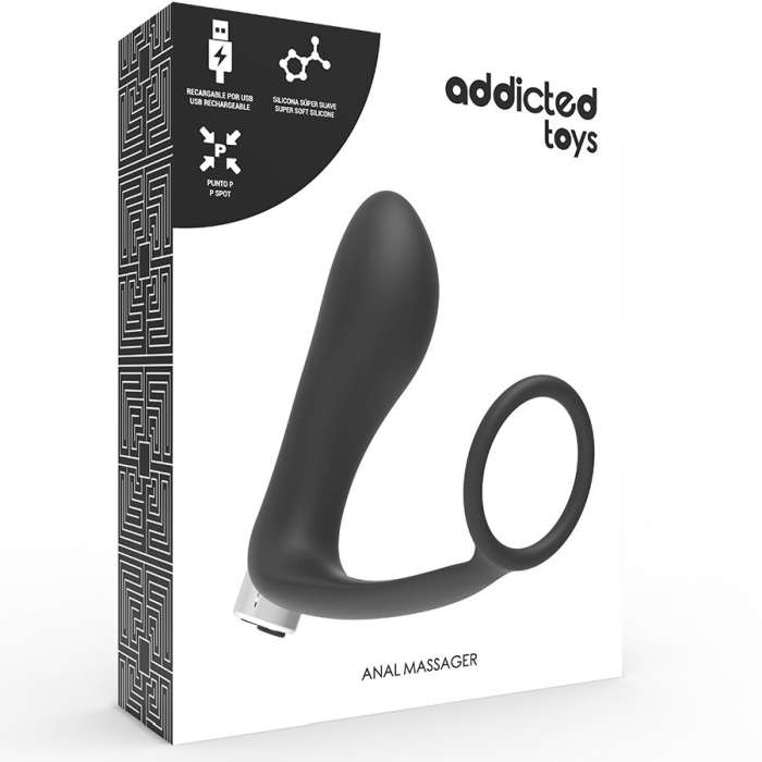 VIBRADOR PROSTÁTICO RECARREGÁVEL - ADDICTED TOYS