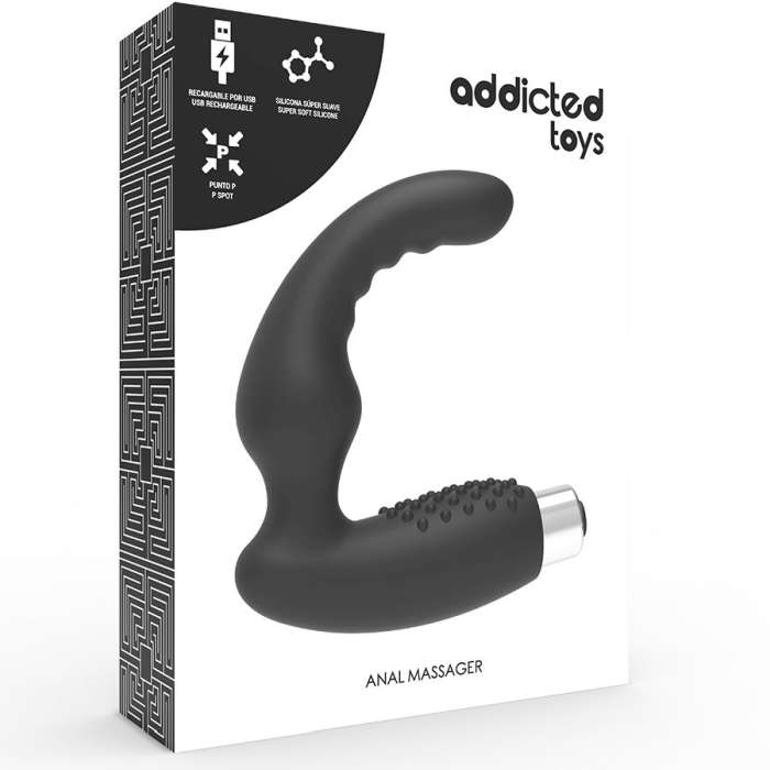 ADDICTED TOYS VIBRADOR PROSTÁTICO RECARREGAVEL