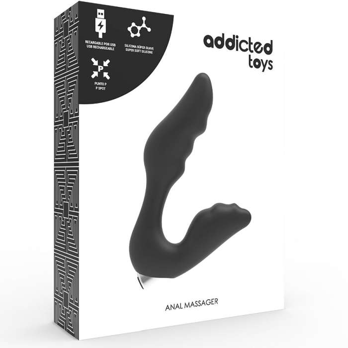 MASSAGEADOR PROSTATICO RECARREGAVEL - ADDICTED TOYS