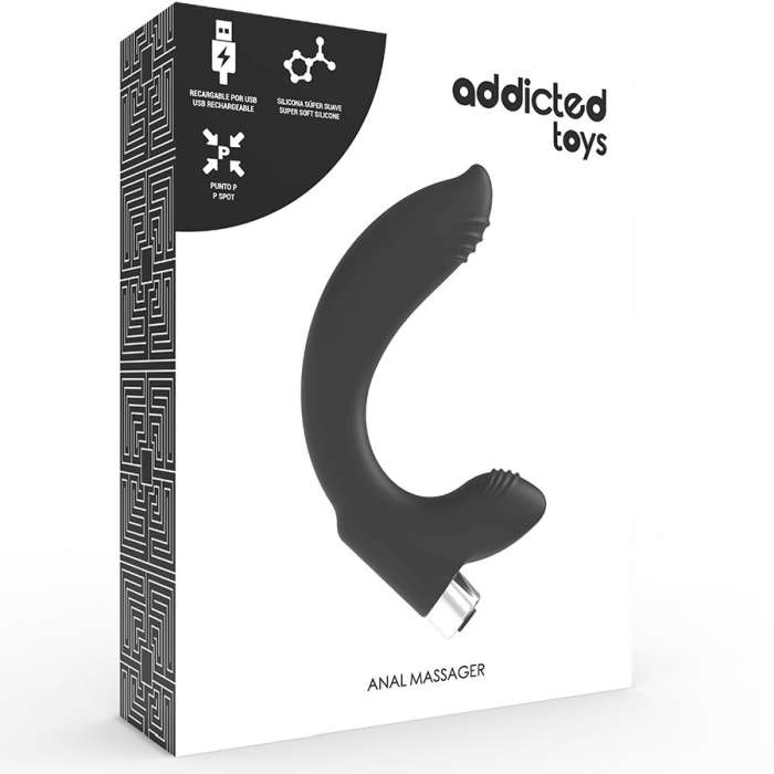 MASSAGEADOR DA PROSTATA RECARREGAVEL - ADDICTED TOYS