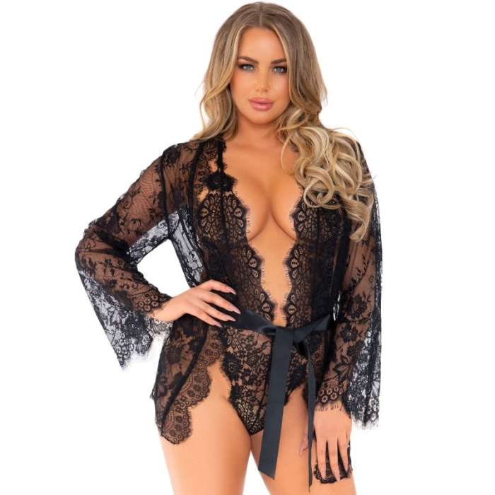 ROBE + BODY - LEG AVENUE SET  M