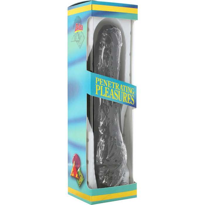 SEVENCREATIONS VINIL P-SHAPE VIBRADOR - 20 CM.