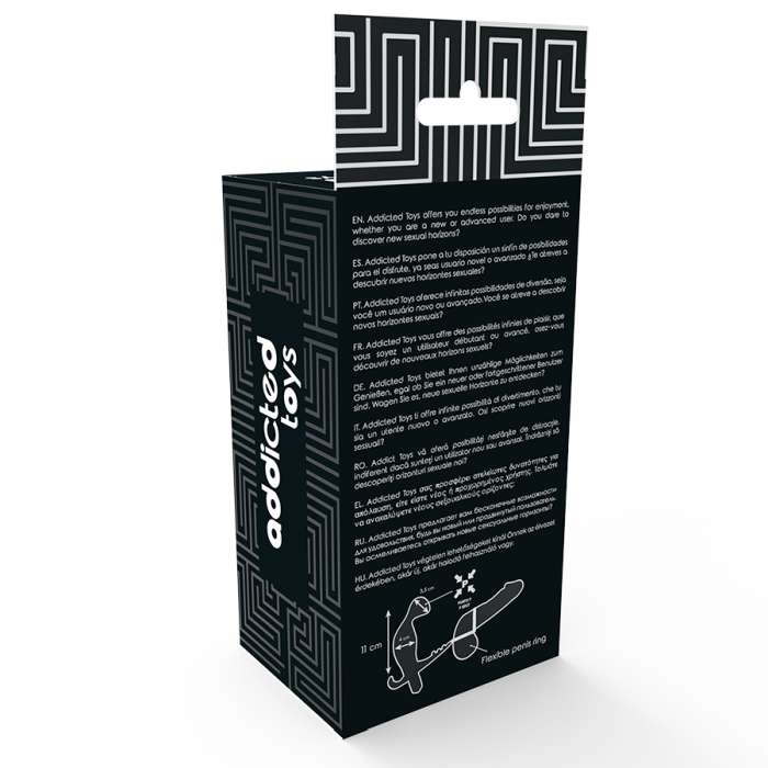 PLUG ANAL COM ANEL PARA PÉNIS - ADDICTED TOYS