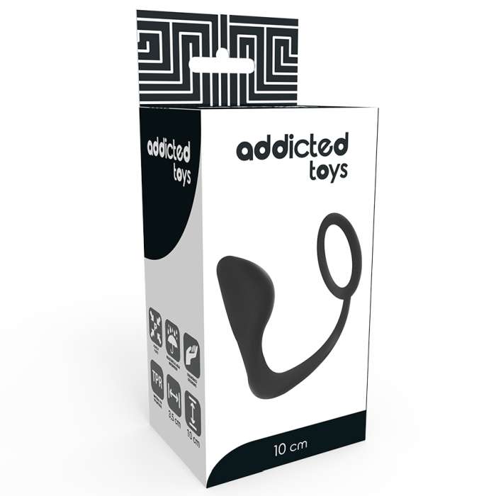 PLUG ANAL COM ANEL PARA PENIS - ADDICTED TOYS