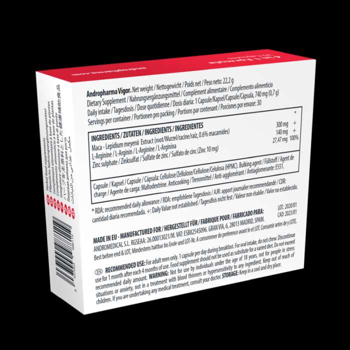 INTENSIFICADOR DE LIBIDO - ANDROPHARMA