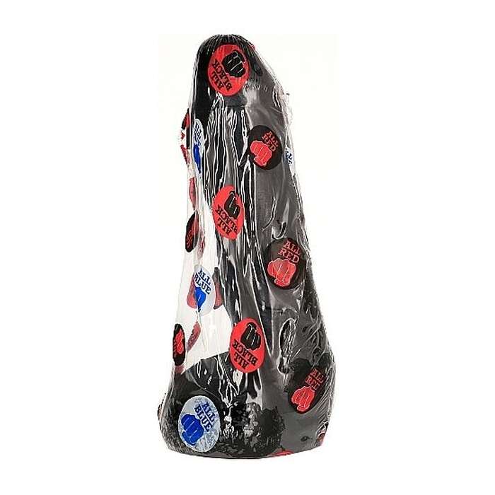 DILDO REALISTICO - ALL BLACK 20CM