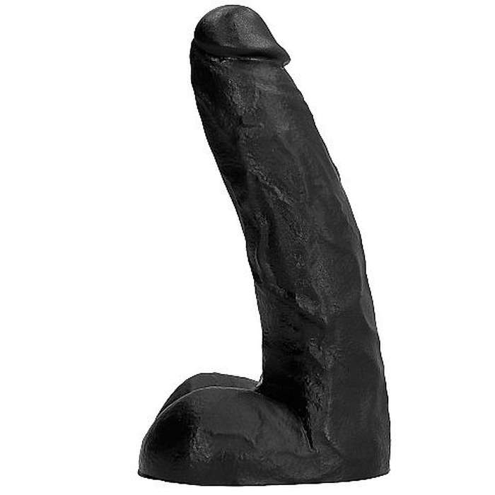 DILDO REALISTICO - ALL BLACK  22CM