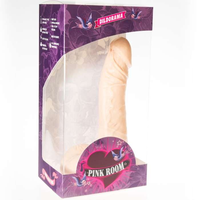 DILDO REALISTICO - PINK ROOM EBAN 19 CM