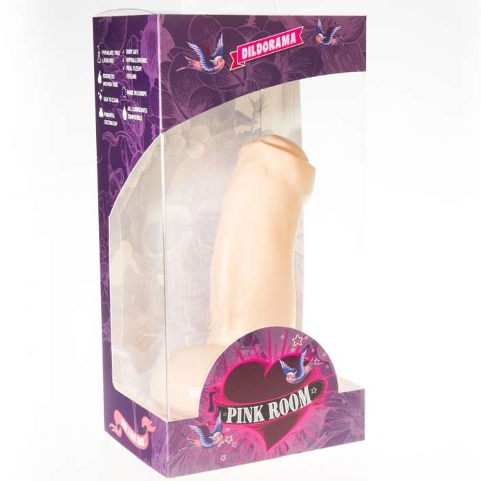 DILDO REALISTICO COM VENTOSA - PINK ROOM NESTOR 16,5 CM