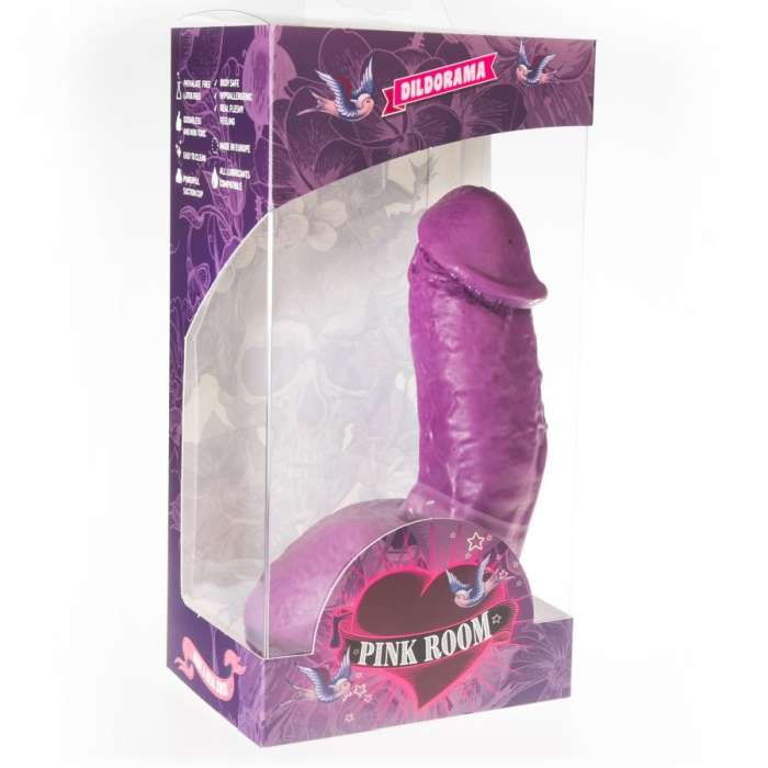 DILDO REALISTICO COM VENTOSA - PINK ROOM ELIAN 17.5 CM