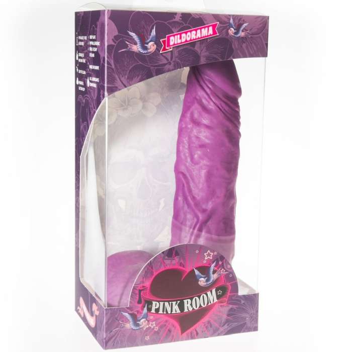 DILDO REALISTICO COM VENTOSA - PINK ROOM CHEMS  20 CM