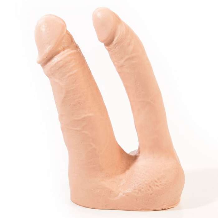 REALISTICO DOUBLE DILDO  17CM / 15.5CM