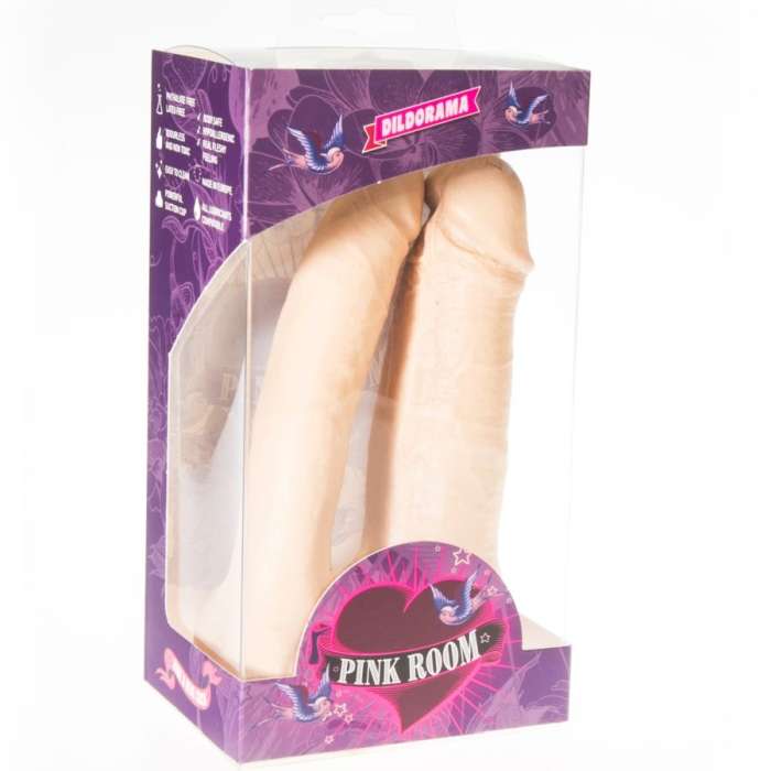REALISTICO DOUBLE DILDO  17CM / 15.5CM