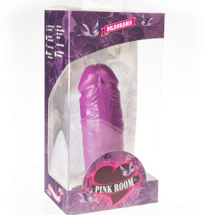 DILDO REALISTICO COM VENTOSA - 18,5 CM