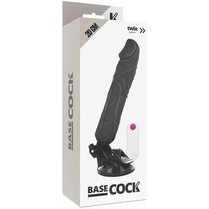 VIBRADOR REALISTICO COM CONTROLE REMOTO - BASECOCK
