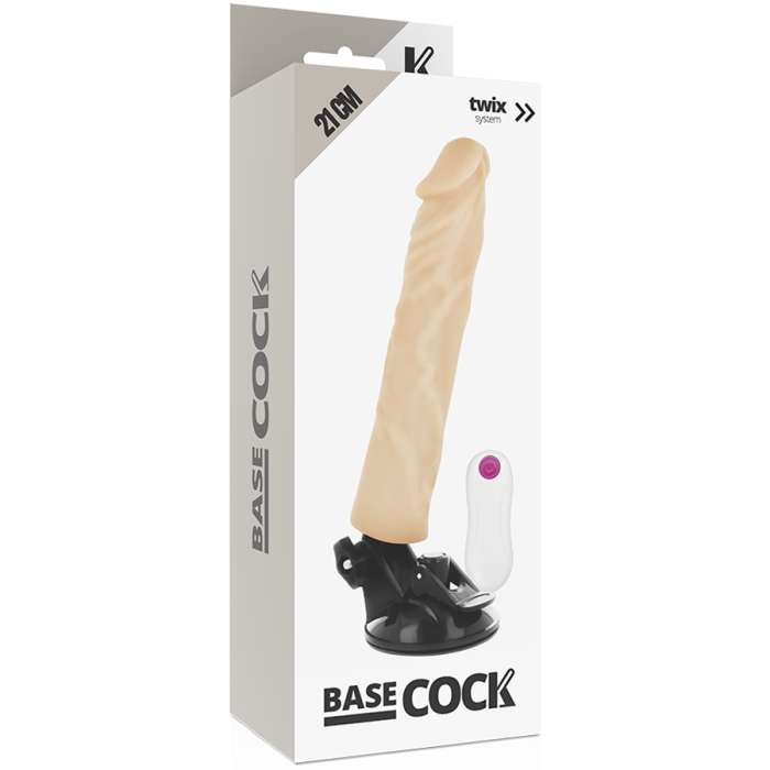 VIBRADOR DE CONTROLE REMOTO REALÍSTICO - BASECOCK