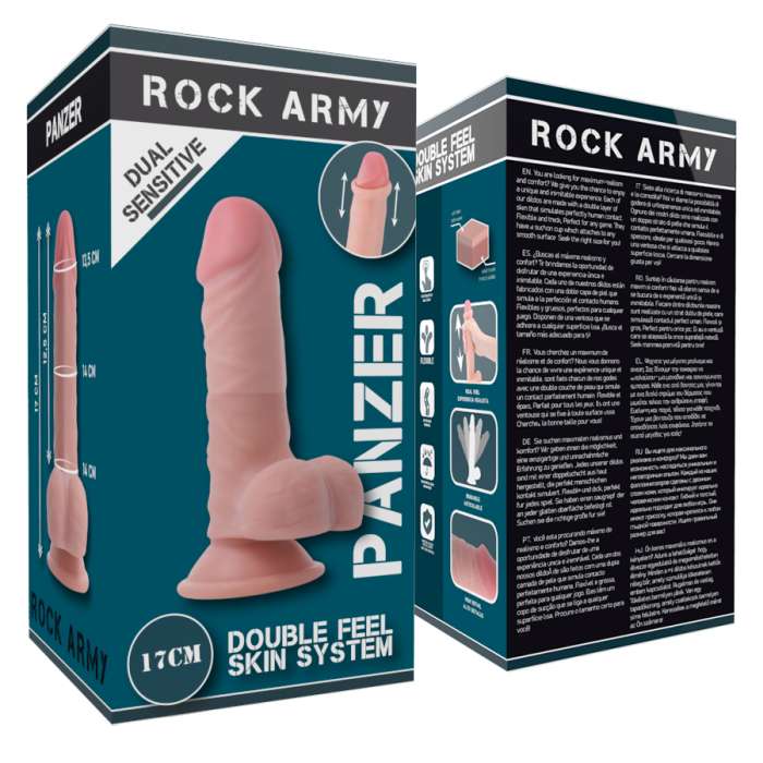 DILDO REALISTICO - ROCKARMY 17CM