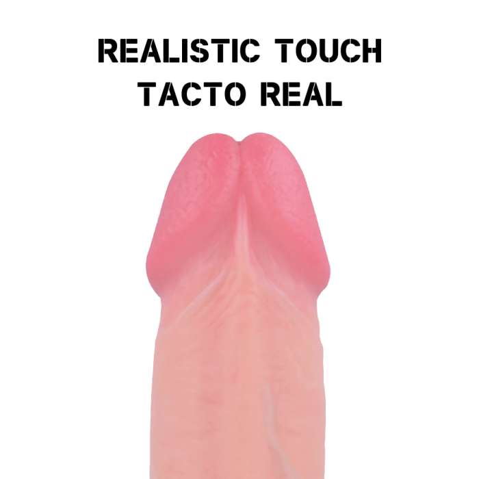 DILDO REALISTICO COM VENTOSA - ROCKARMY DUAL DENSITY TIGER 14CM