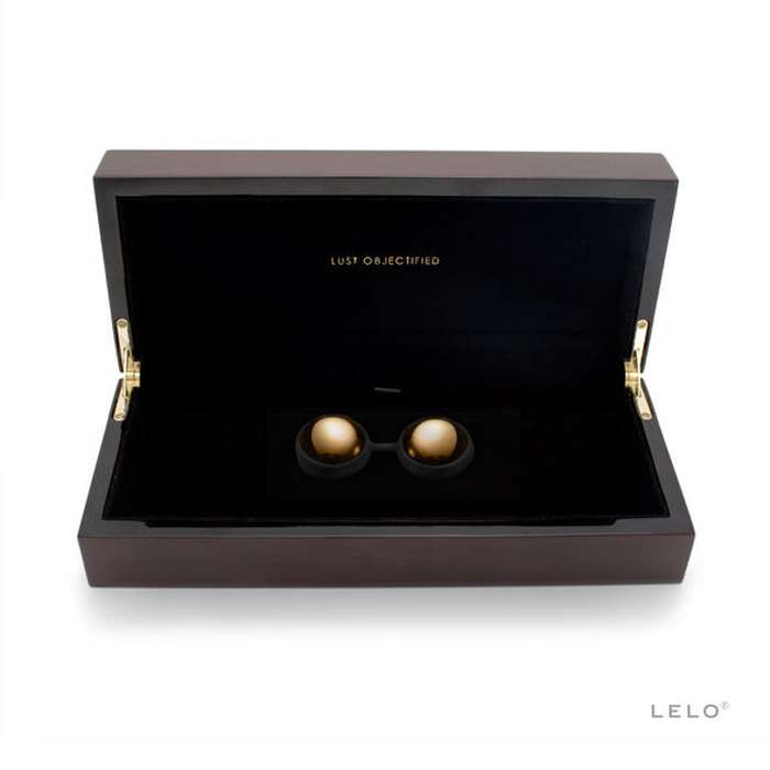 BOLAS DE LUXO COM ESFERAS - LELO LUNA  20 KILATES