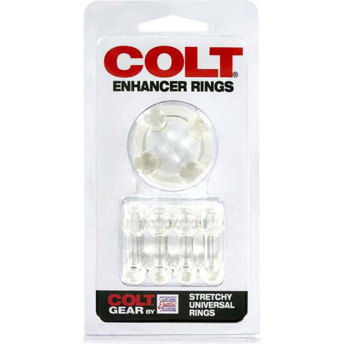 ANEIS PARA PÉNIS - COLT ENHANCER RINGS CLEAR