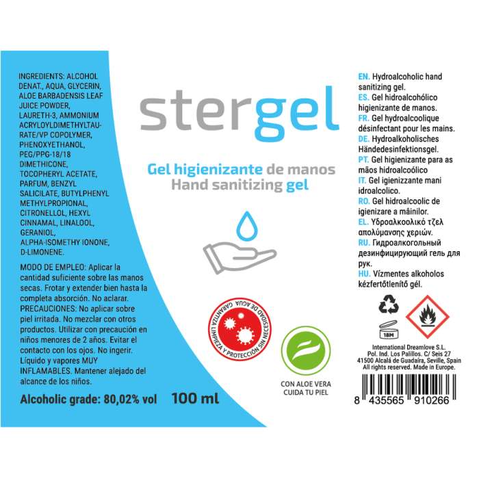 GEL HIGIENIZANTE