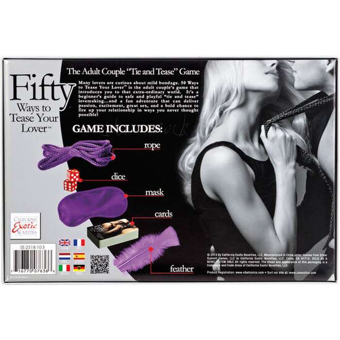 KIT 50 SOMBRAS GREY - CALIFORNIA EXOTICS