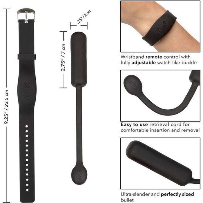 VIBRADOR COM CONTROLE PULSO REMOTO - CALEX