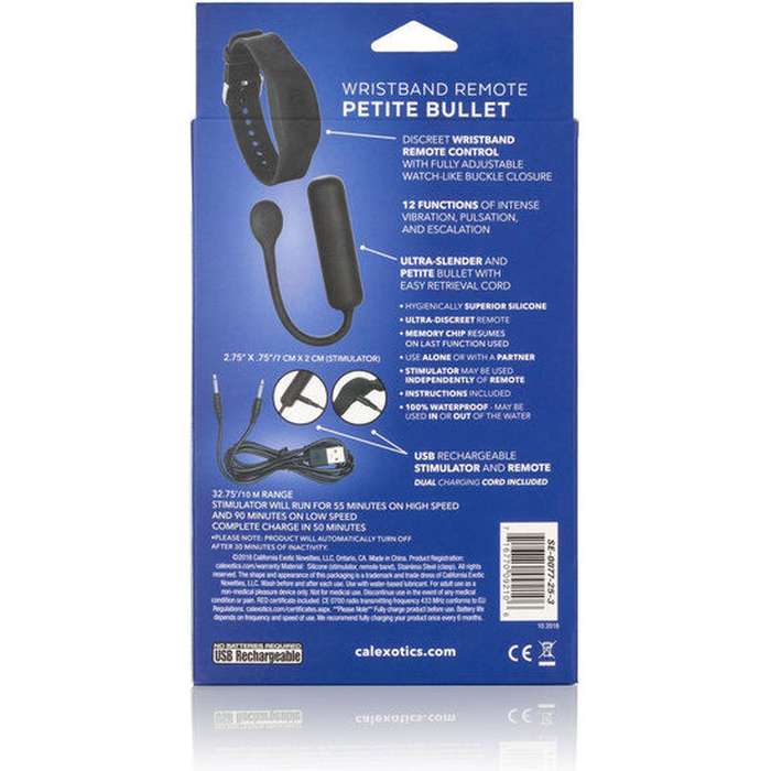 VIBRADOR COM CONTROLE PULSO REMOTO - CALEX