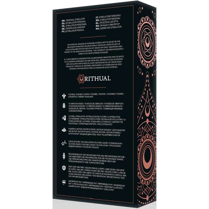 VIBRADOR ESTIMULADOR CLITORIS - RITUAL ANUSARA DUAL