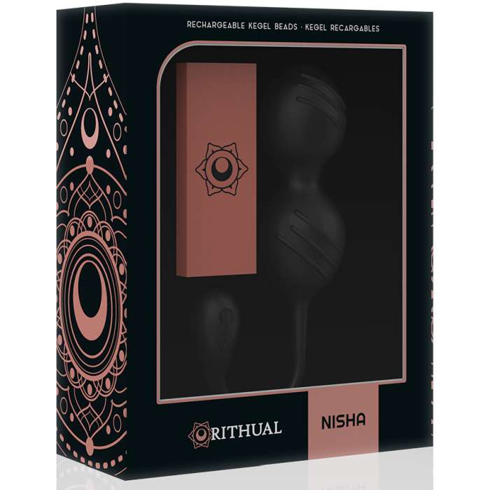 BOLAS COM VIBRAÇÃO RECARREGAVEIS - NISHA RITUAL KEGEL