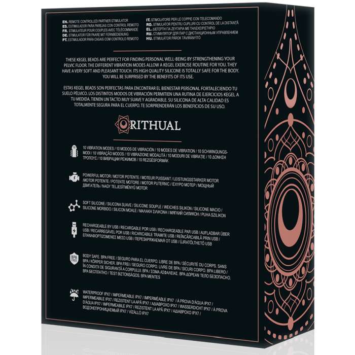 BOLAS COM VIBRAÇÃO RECARREGAVEIS - NISHA RITUAL KEGEL
