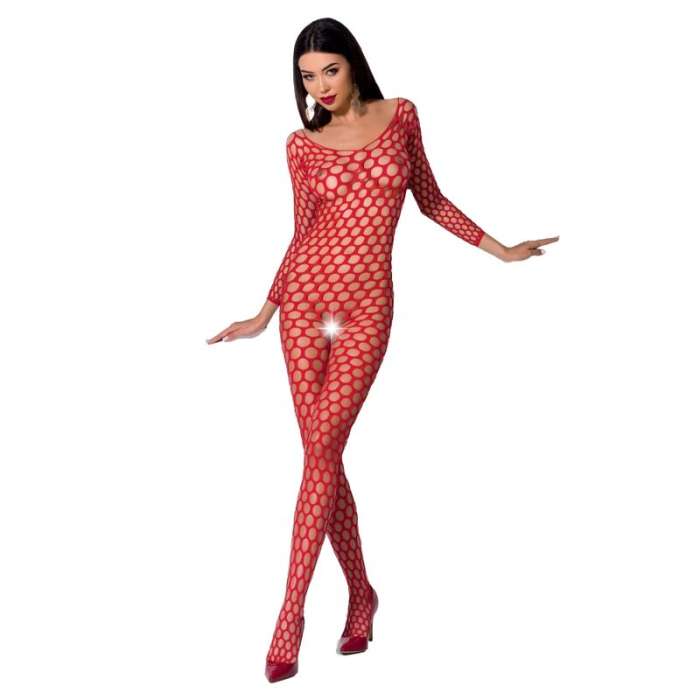 BODYSTOCKING - PASSION BS077 ONE SIZE RED