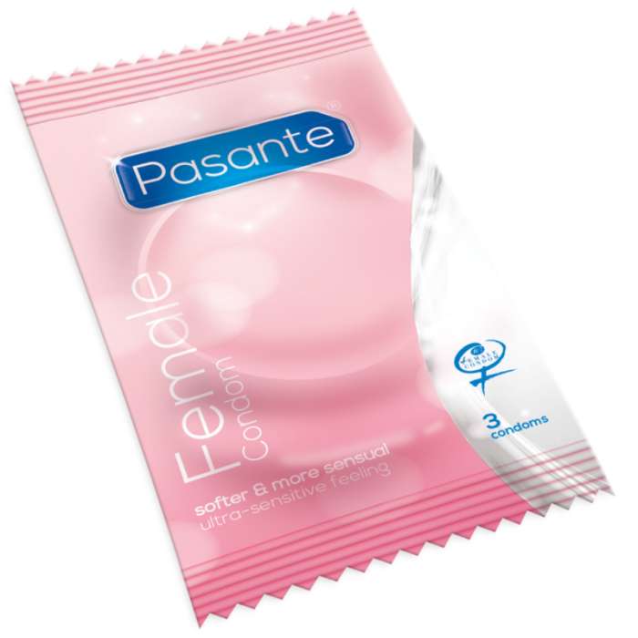 PASANTE PRESERVATIVO FEMENINO SIN LATEX 3 UNIDADES