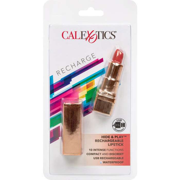 CALEX HIDE & PLAY BALLET RECARREGÁVEL - VERMELHO