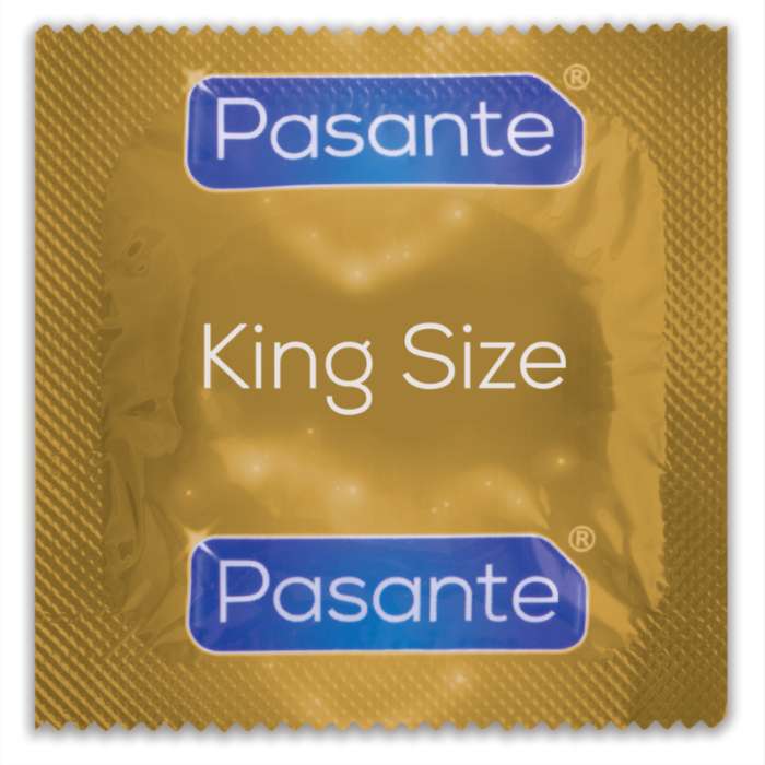PRESERVATIVOS - PASANTE  KING MÁS LARGOS Y ANCHOS 12 UNIDADES