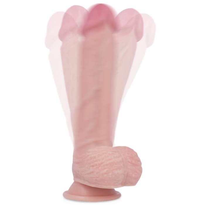 DILDO COM VIBRAÇÃO E ROTAÇÃO - ROC...