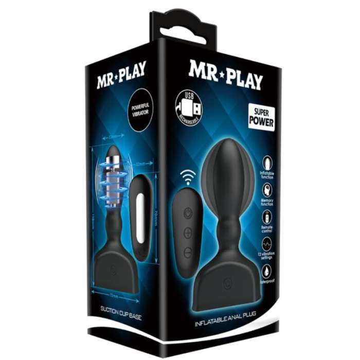 PLUG ANAL COM CONTROLE REMOTO