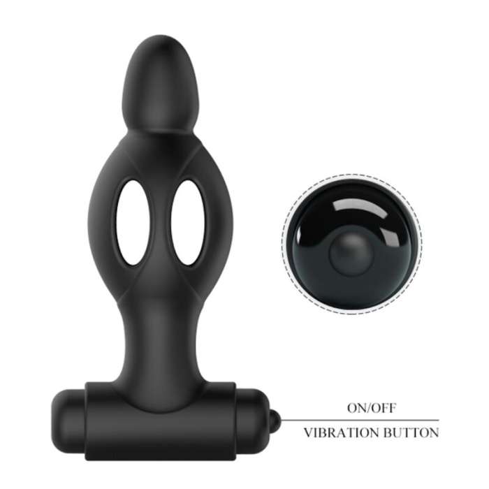 PRETTY LOVE MR PLAY PLUG ANAL CON VIBRACIÓN 11.8 CM