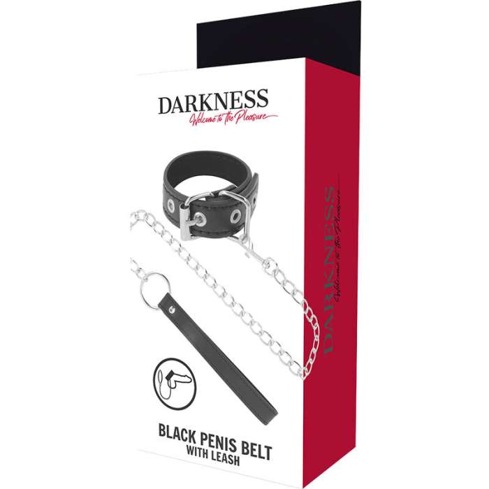 ANEL PARA PÉNIS COM CORRENTE - DARKNESS