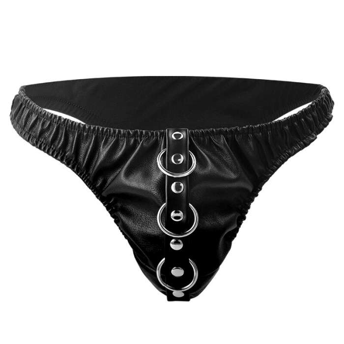 CUECA DE SUBMISSÃO COM CORRENTE DE METAL - DARKNESS